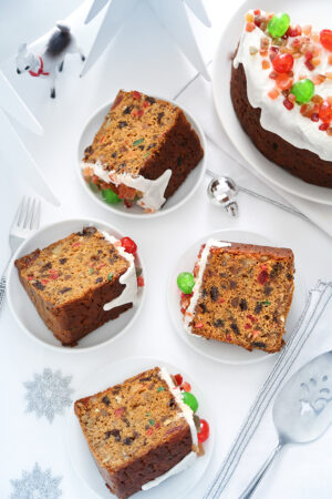 Easy Holiday Fruitcake - Sprinkle Bakes