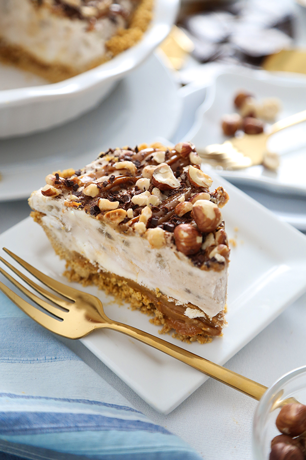 Banoffee Ice Cream Pie Sprinkle Bakes