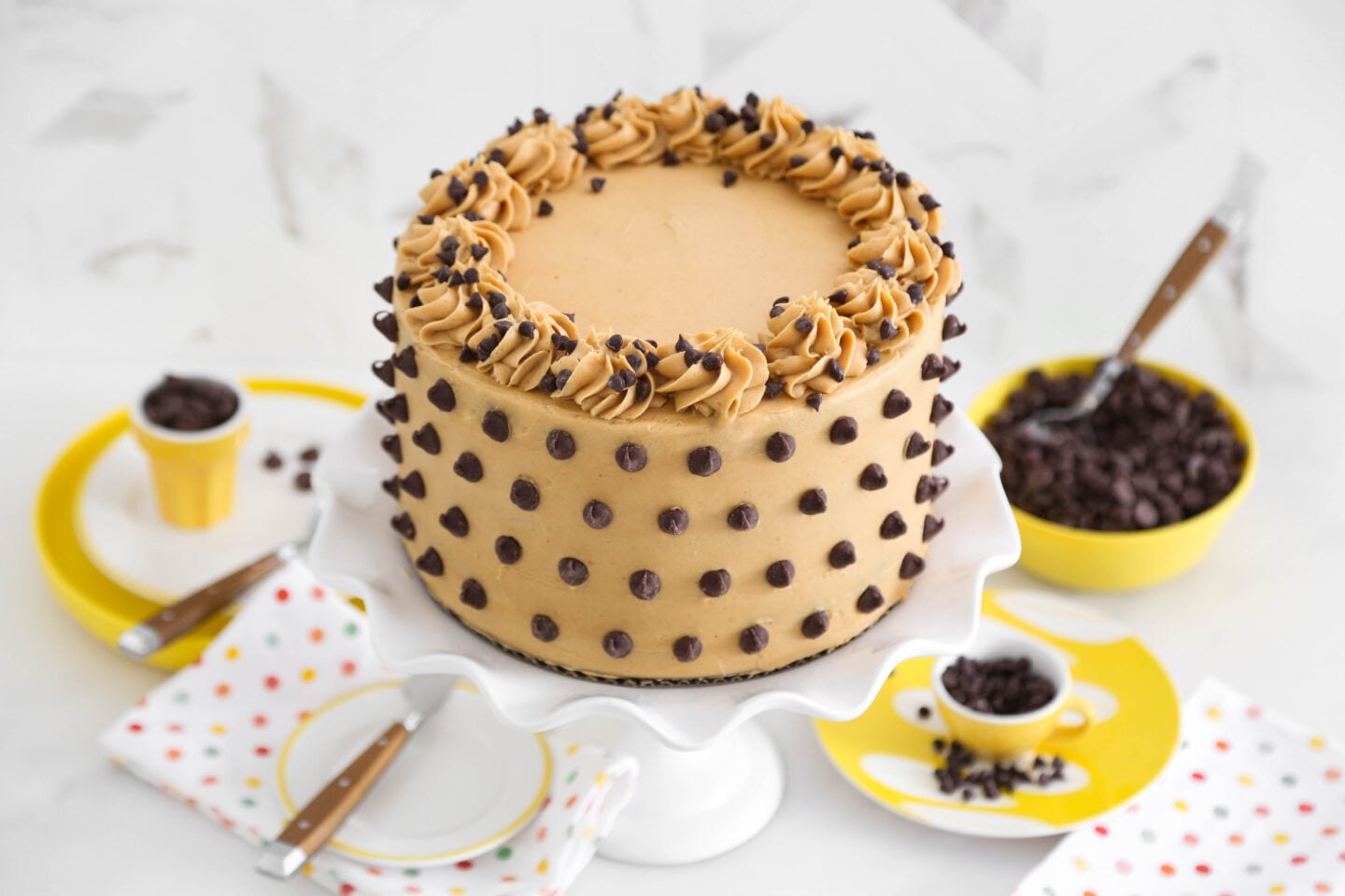 Banana Chocolate Chip Cake