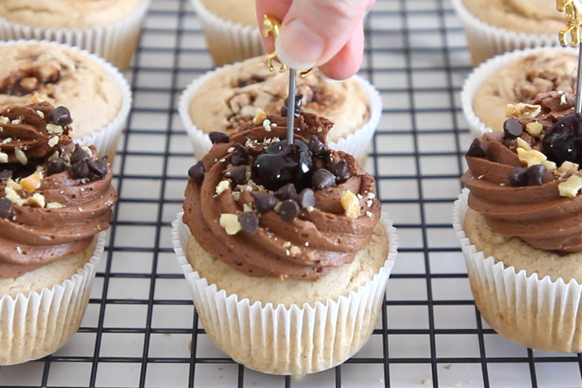 Bourbon Brown Sugar Cupcakes