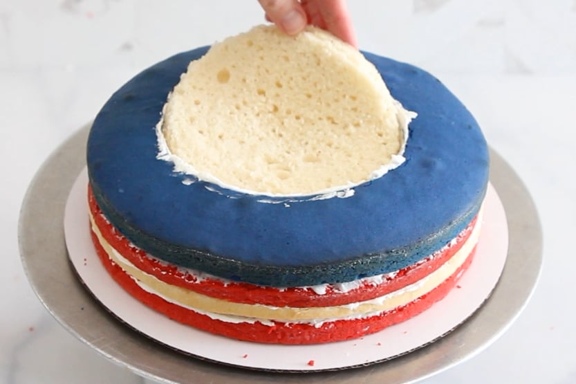 American Flag Cake