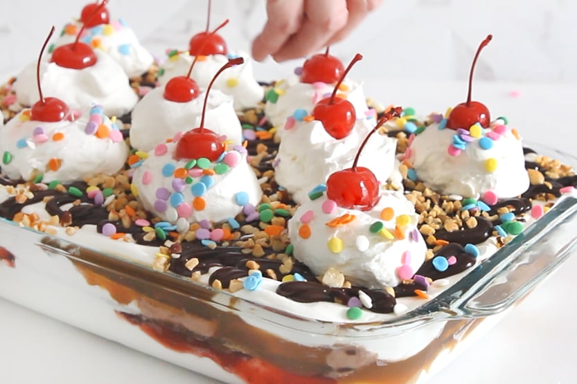 Ice Cream Sandwich Sheet Cake