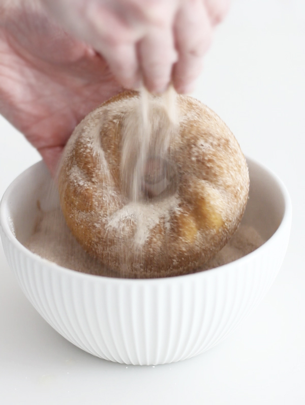 Baked Apple Cider Doughnuts