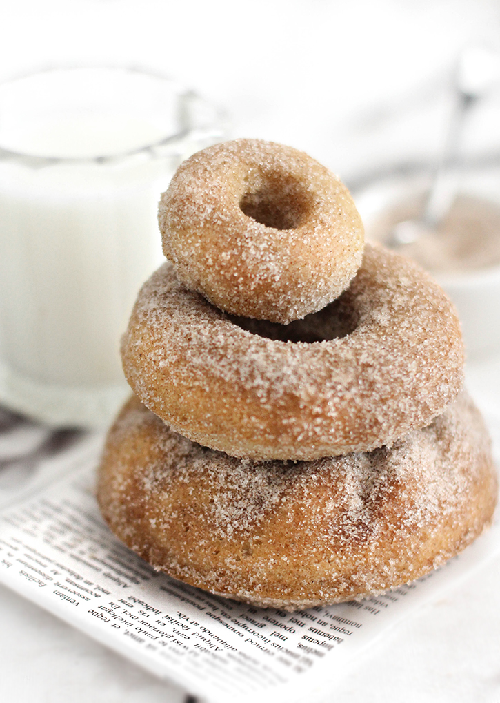 Baked Apple Cider Doughnuts