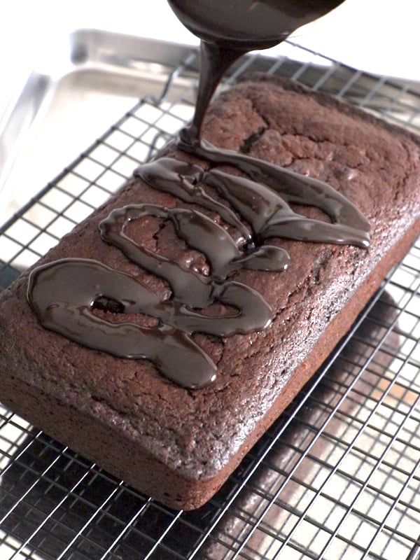 Cream Cheese Brownie Bread