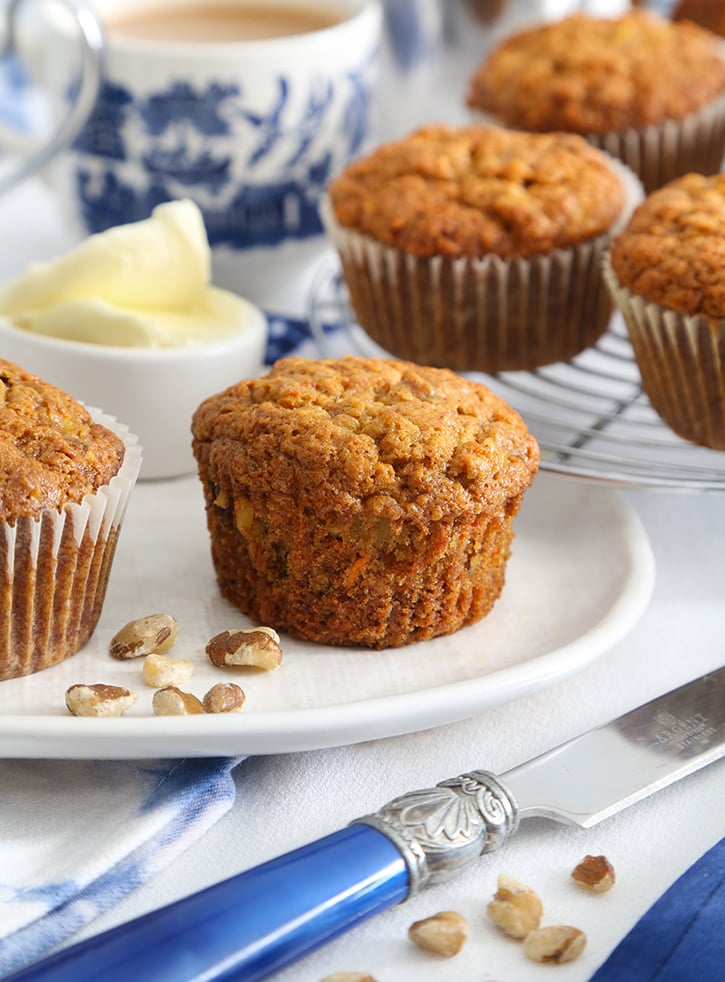 Eggless Morning Glory Muffins