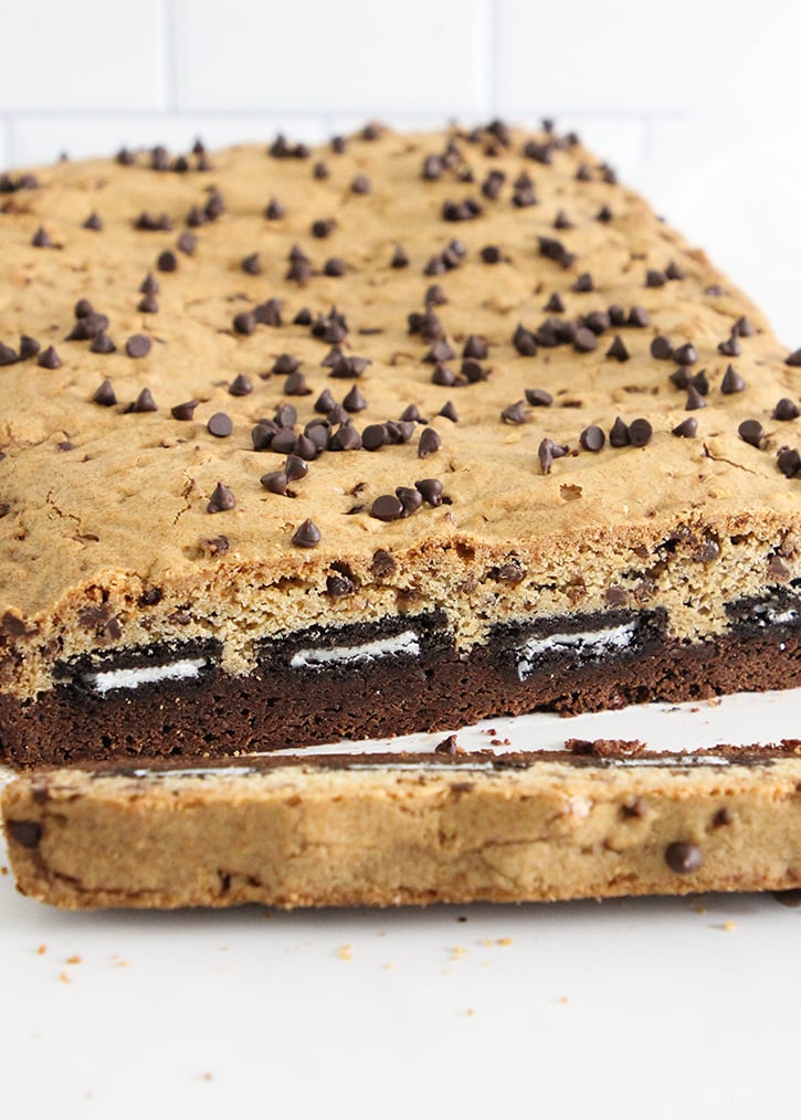 Layered Oreo Brookies