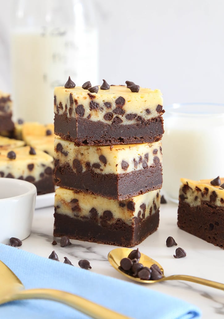 Chocolate Chip Cheesecake Brownies