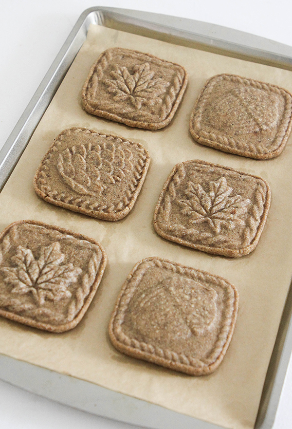 Stamped Chai Butter Cookies