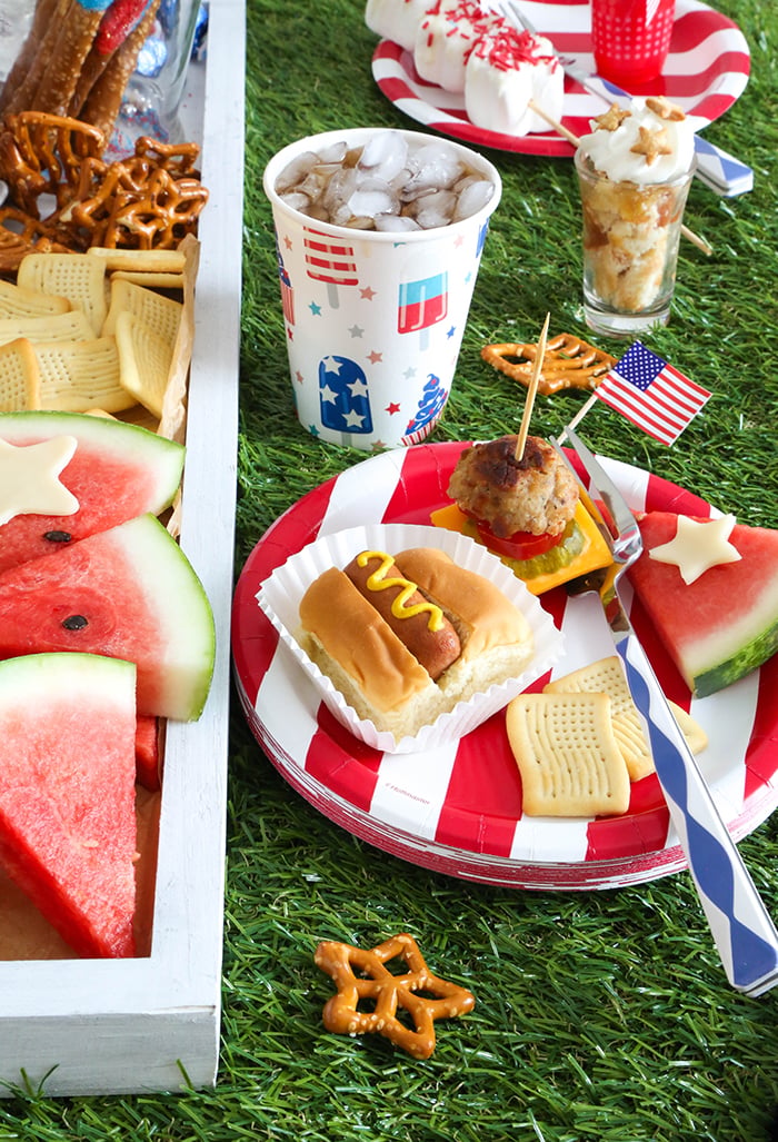 4th of July Snack Board