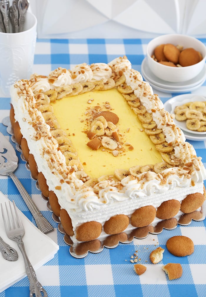 Banana Pudding Sheet Cake