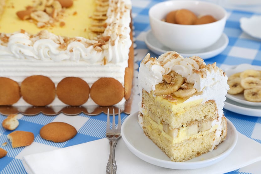 Banana Pudding Sheet Cake