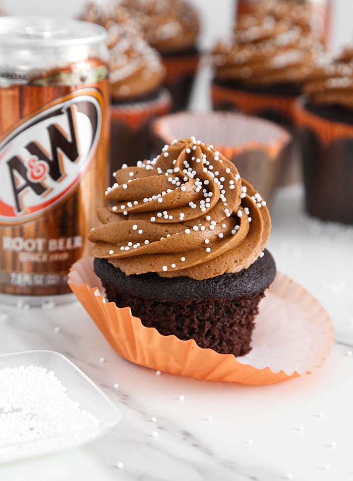 Root Beer Cupcakes